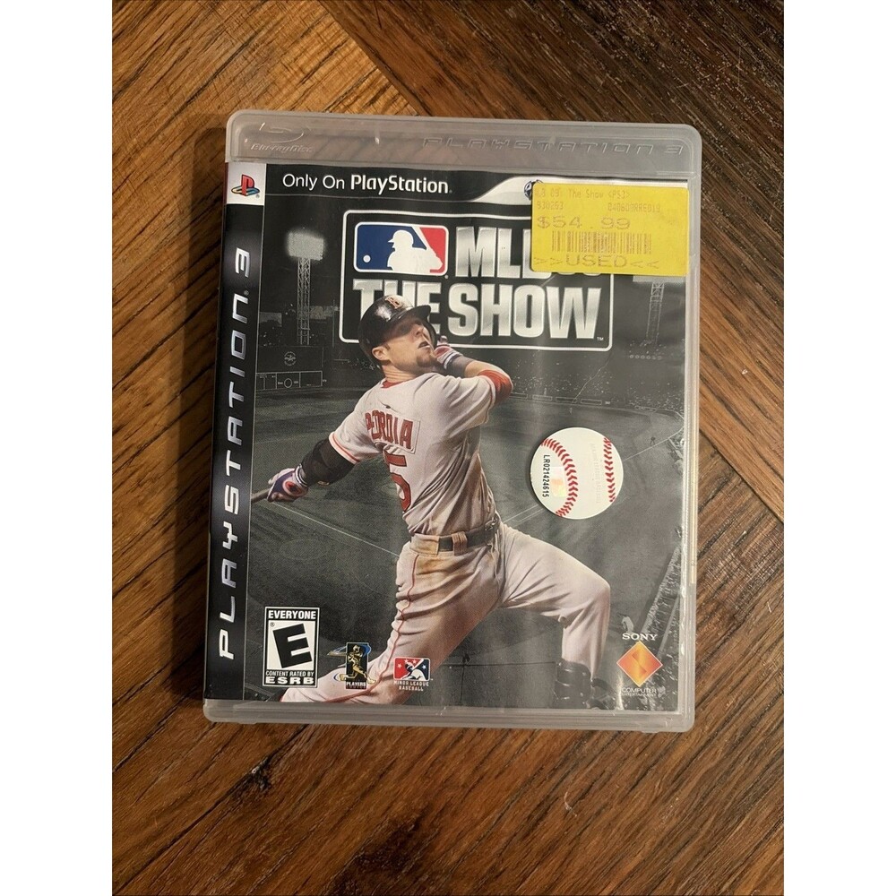 MLB 09: The Show PS3 PlayStation 3 Game Complete Manual